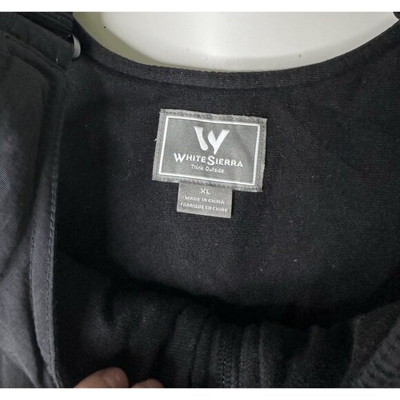 White sierra Mens Winter Outfit Snow Ski Suit Bib Overalls Pants XL - Picture 3 of 6